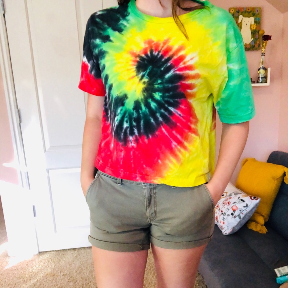 Tye Dye Crop Top